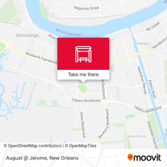 August @ Jerome map