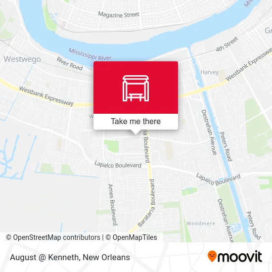 August @ Kenneth map