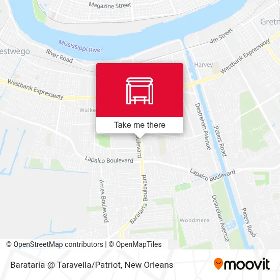 Barataria @ Taravella/Patriot map