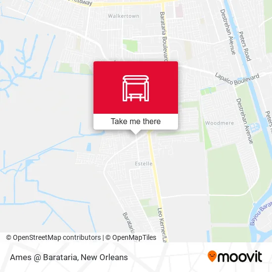 Ames @ Barataria map