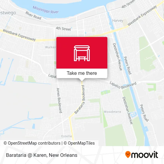 Barataria @ Karen map