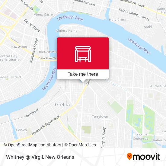 Whitney @ Virgil map