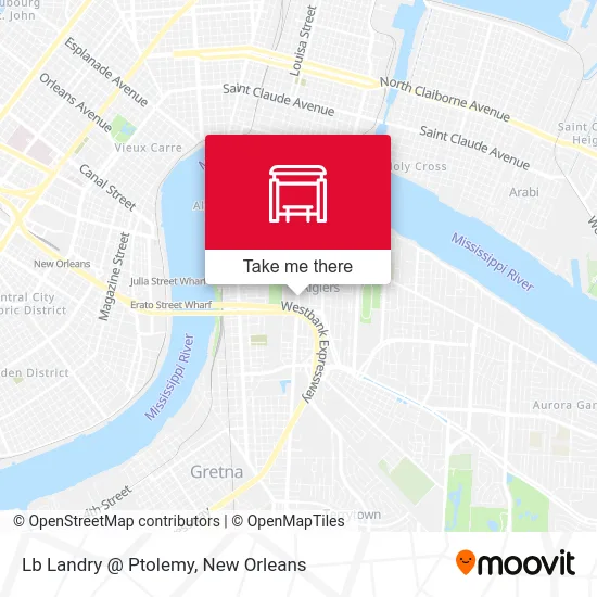 Lb Landry @ Ptolemy map