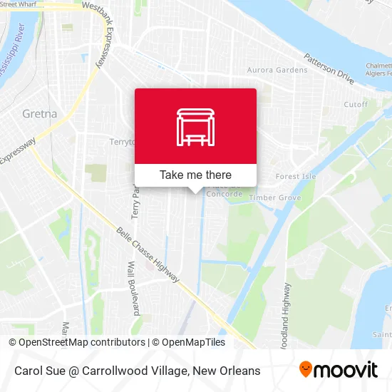 Mapa de Carol Sue @ Carrollwood Village