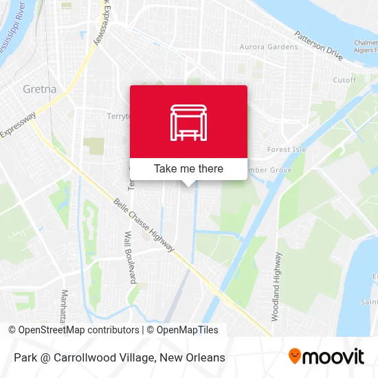 Park @ Carrollwood Village map