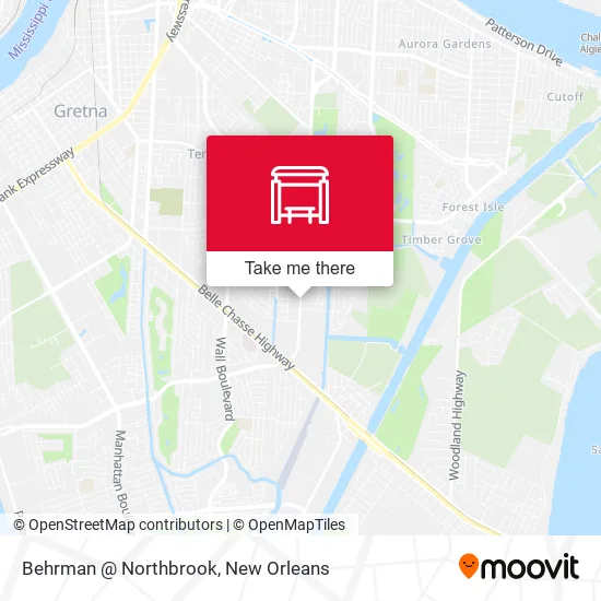 Behrman @ Northbrook map