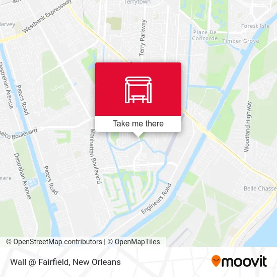 Wall @ Fairfield map