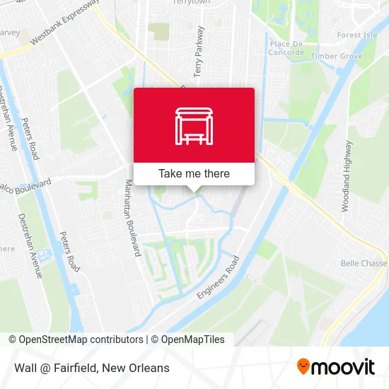 Wall @ Fairfield map