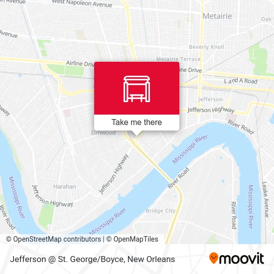 Jefferson @ St. George/Boyce map