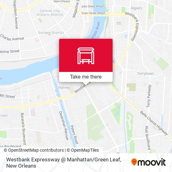 Westbank Expressway @ Manhattan / Green Leaf map