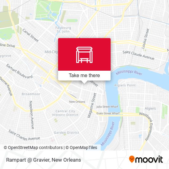Mapa de Rampart @ Gravier