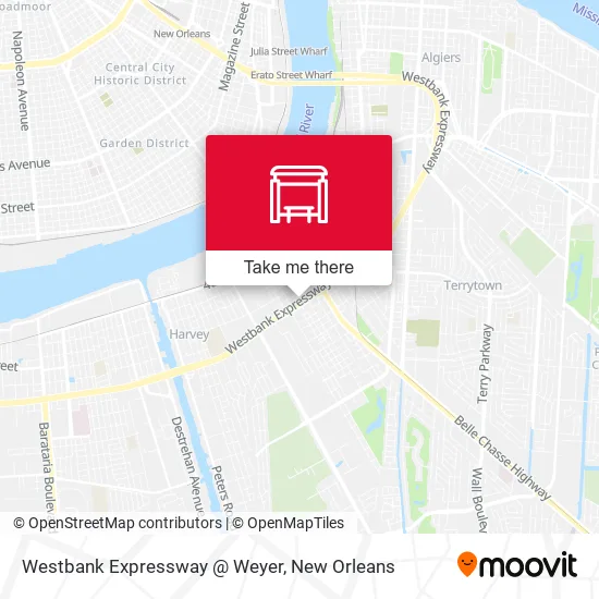 Mapa de Westbank Expressway @ Weyer