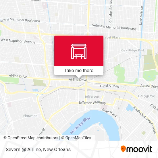 Severn @ Airline map