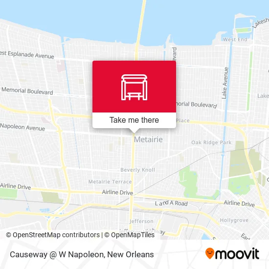 Causeway @ W Napoleon map