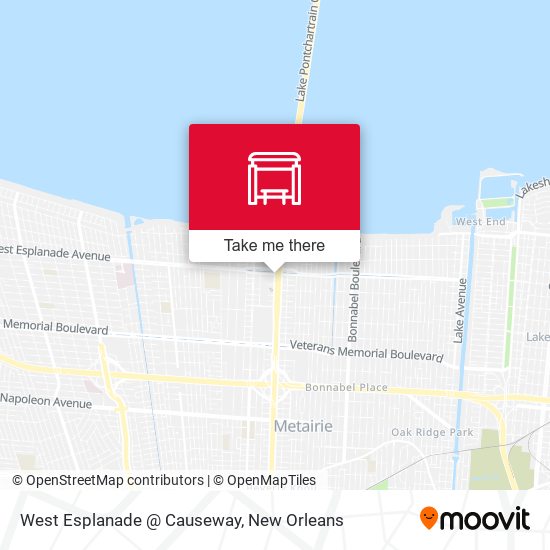 West Esplanade @ Causeway map