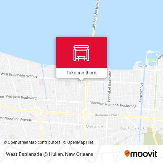 Mapa de West Esplanade @ Hullen