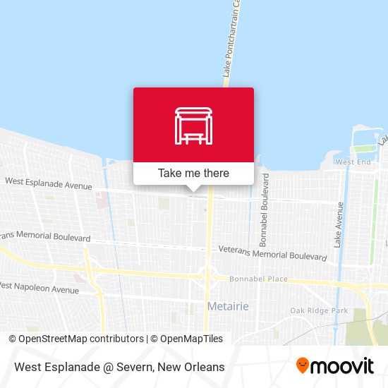 West Esplanade @ Severn map