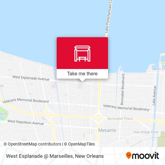 West Esplanade @ Marseilles map