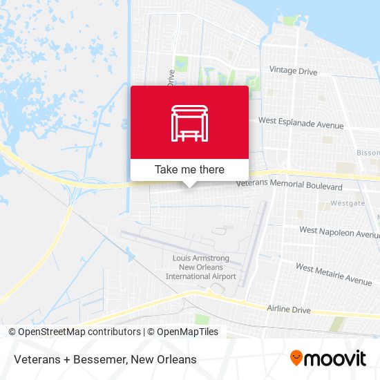 Mapa de Veterans + Bessemer