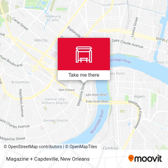 Magazine + Capdeville map