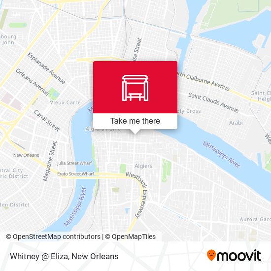 Whitney @ Eliza map
