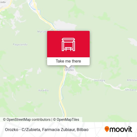Orozko - C / Zubieta, Farmacia Zubiaur map