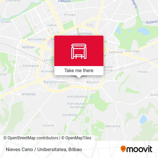 Nieves Cano / Unibersitatea map