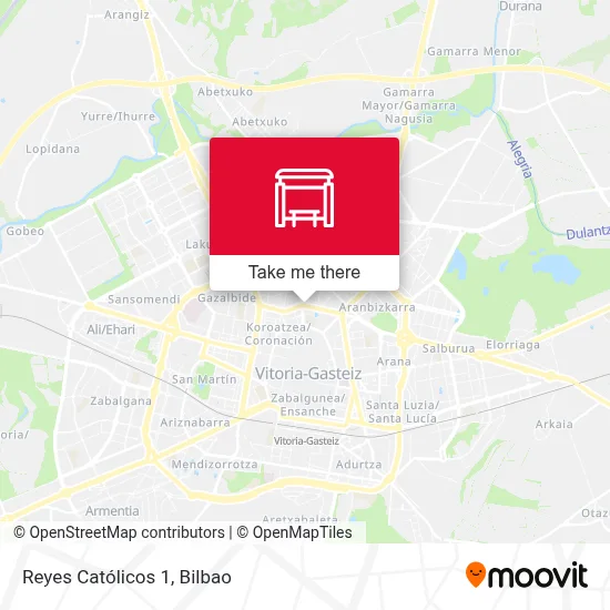 Reyes Católicos 1 map