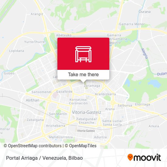 Portal Arriaga / Venezuela map