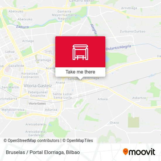 Bruselas / Portal Elorriaga map