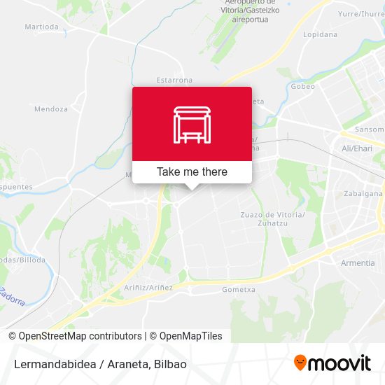 Lermandabidea / Araneta map