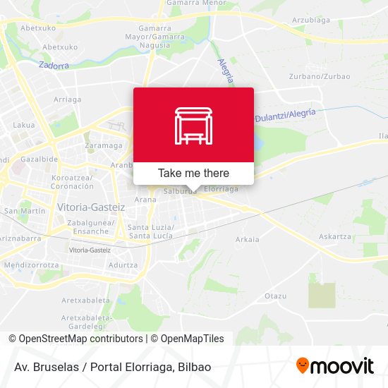 Av. Bruselas / Portal Elorriaga map