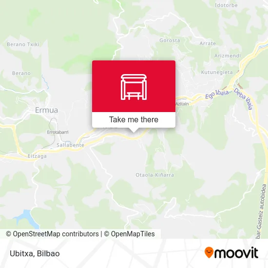 Ubitxa map