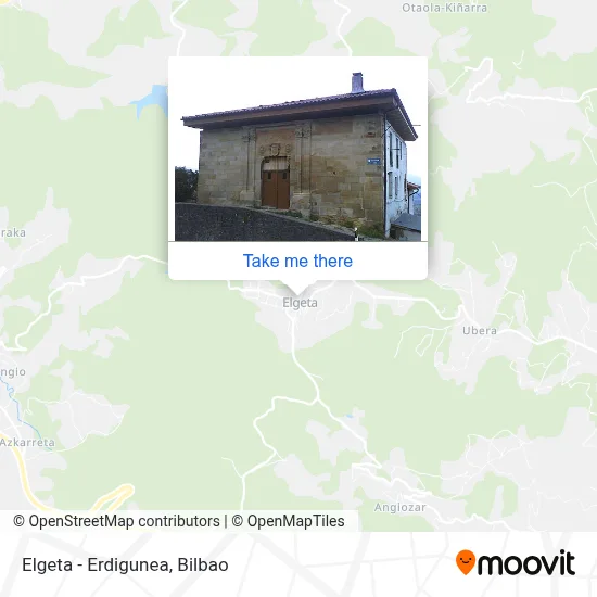 Elgeta - Erdigunea map