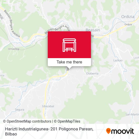 Harizti Industrialgunea-  201 Poligonoa Parean map