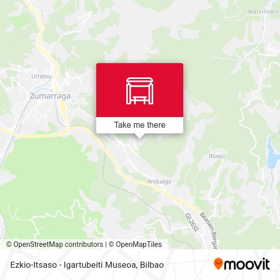 Ezkio-Itsaso - Igartubeiti Museoa map