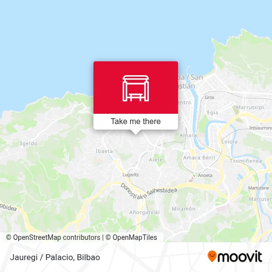 Jauregi / Palacio map