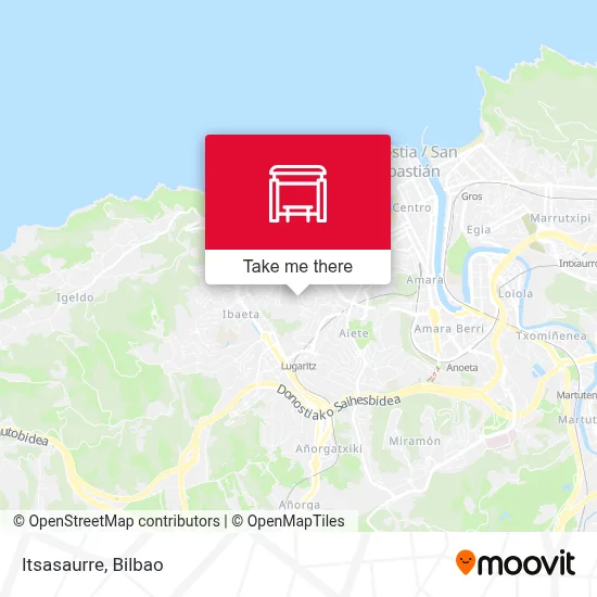 Itsasaurre map