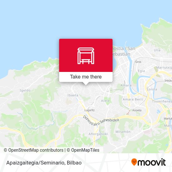 Apaizgaitegia/Seminario map