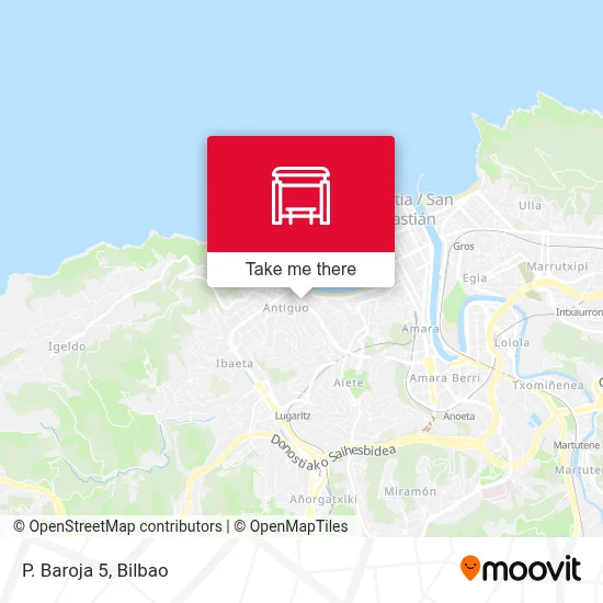 P. Baroja 5 map