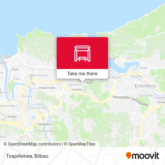 Txapiñenea map