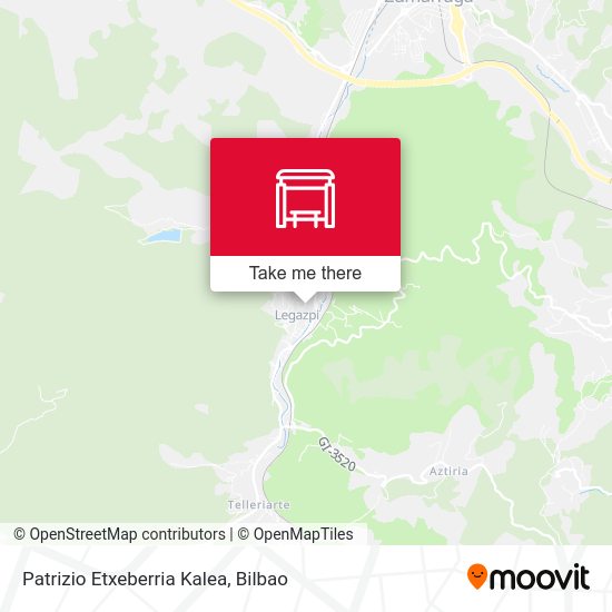 Patrizio Etxeberria Kalea map