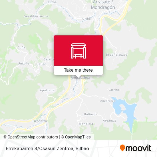 Errekabarren 8/Osasun Zentroa map
