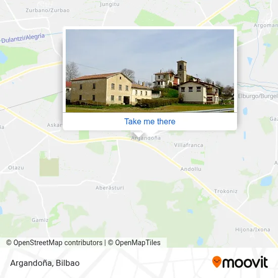 Argandoña map
