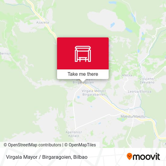 Virgala Mayor / Birgaragoien map