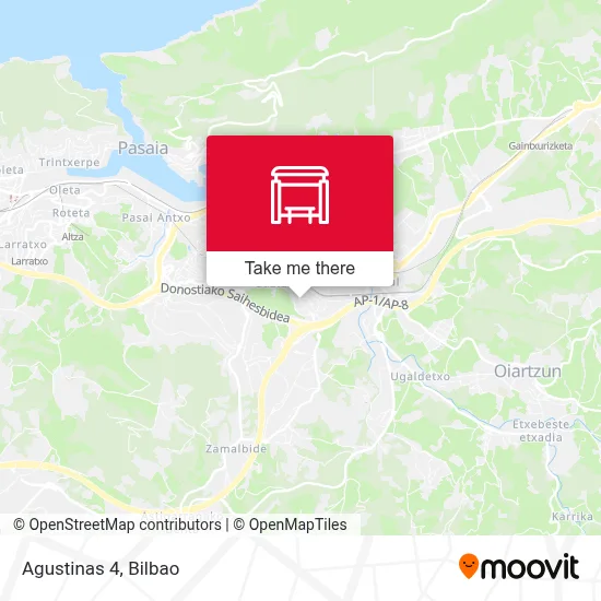 Agustinas 4 map
