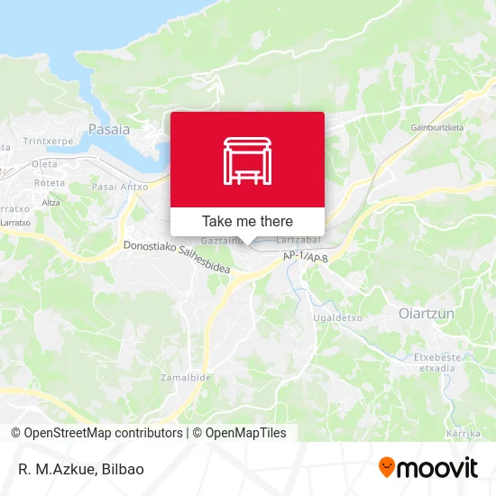 mapa R. M.Azkue