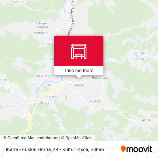 Ibarra - Euskal Herria, 44 - Kultur Etxea map