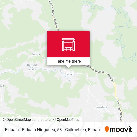 Elduain - Elduain Hirigunea, 53 - Goikoetxea map