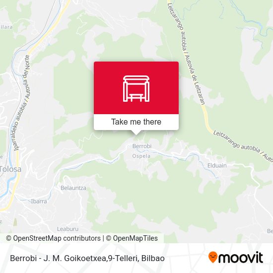 Berrobi - J. M. Goikoetxea,9-Telleri map